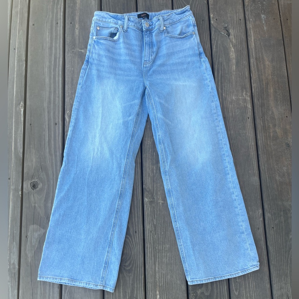 Quince Bella Stretch Relaxed Straight Jeans - Picture 3 of 6